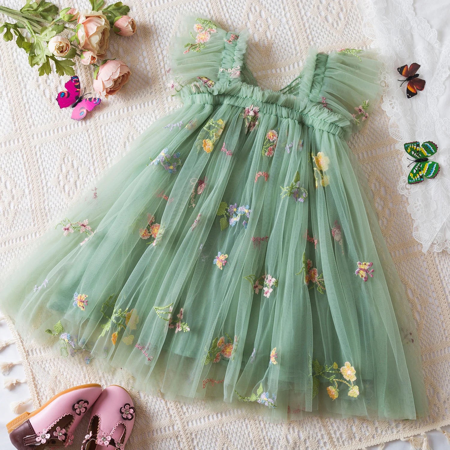 Vestido Princesa Borboletas – Fairy Wings