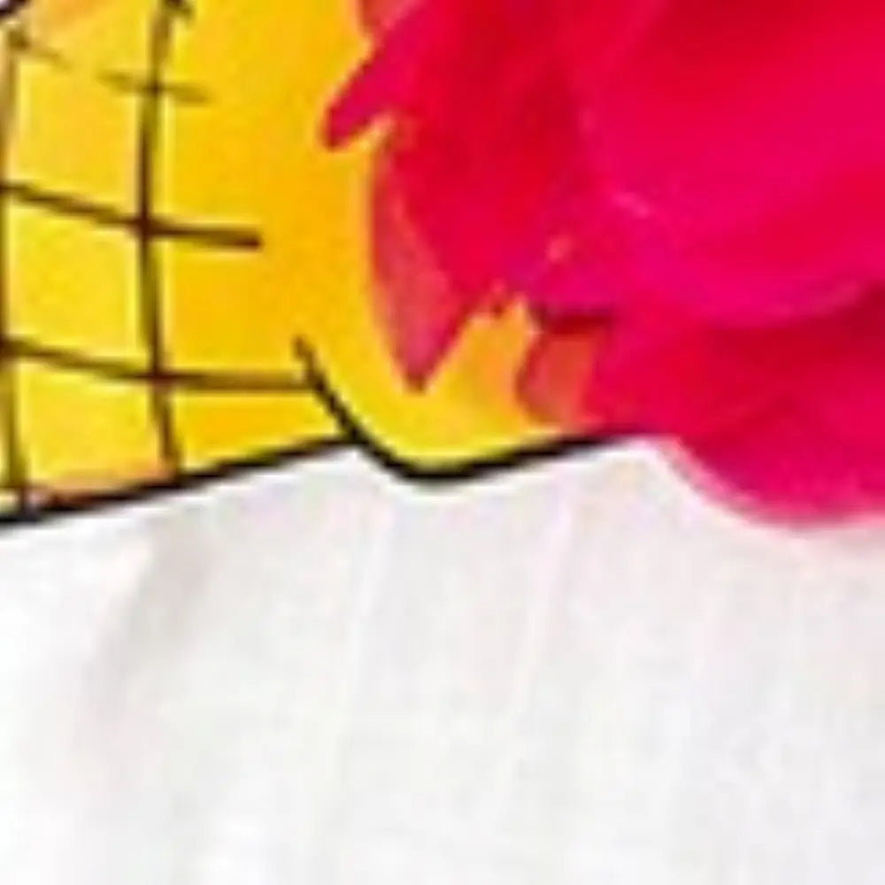 Vestido Infantil “Delícia Gelada” – Estampa de Sorvete com Flores 3D