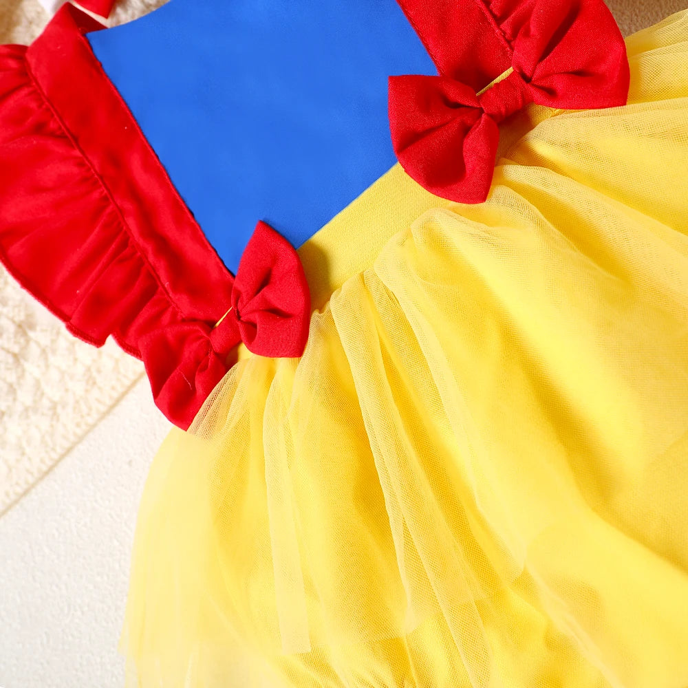 Vestido Infantil “Color Pop” – Moda Verão com Tule