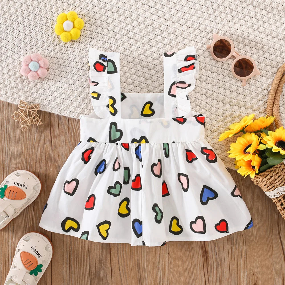 Vestido Bebê Corações – Sweet Love