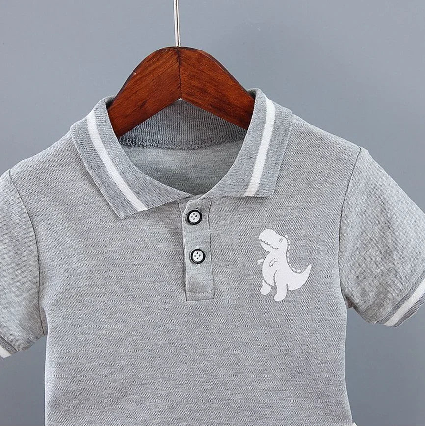 Conjunto Infantil Lucas Dino Polo