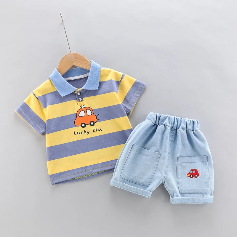 Conjunto Infantil “Theo Polo” – 2 Peças