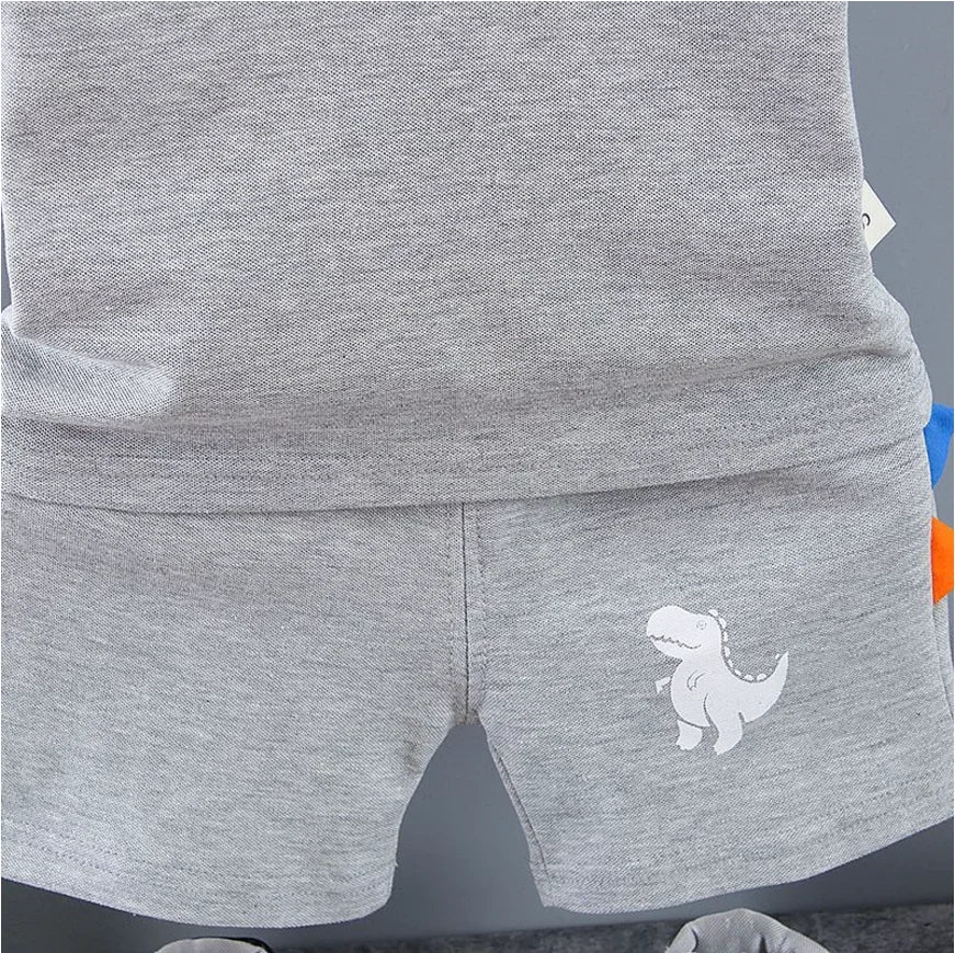Conjunto Infantil Lucas Dino Polo