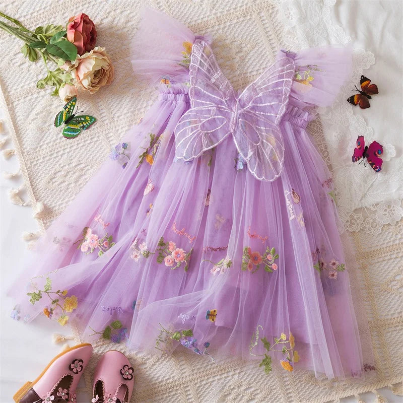 Vestido Princesa Borboletas – Fairy Wings