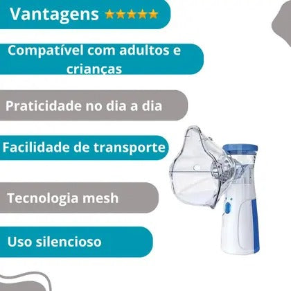 Nebulizador de Malha Silenciosa