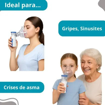 Nebulizador de Malha Silenciosa