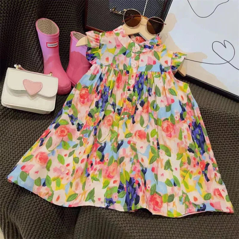 Vestido Infantil Feminino Olivia Floral
