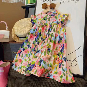 Vestido Infantil Feminino Olivia Floral