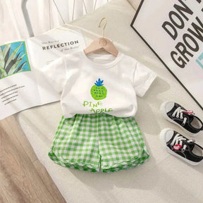 Conjunto Infantil Tshirt Fruits