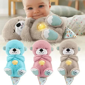 Urso de Pelúcia Que Respira - Baby Lontra