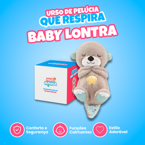 Urso de Pelúcia Que Respira - Baby Lontra