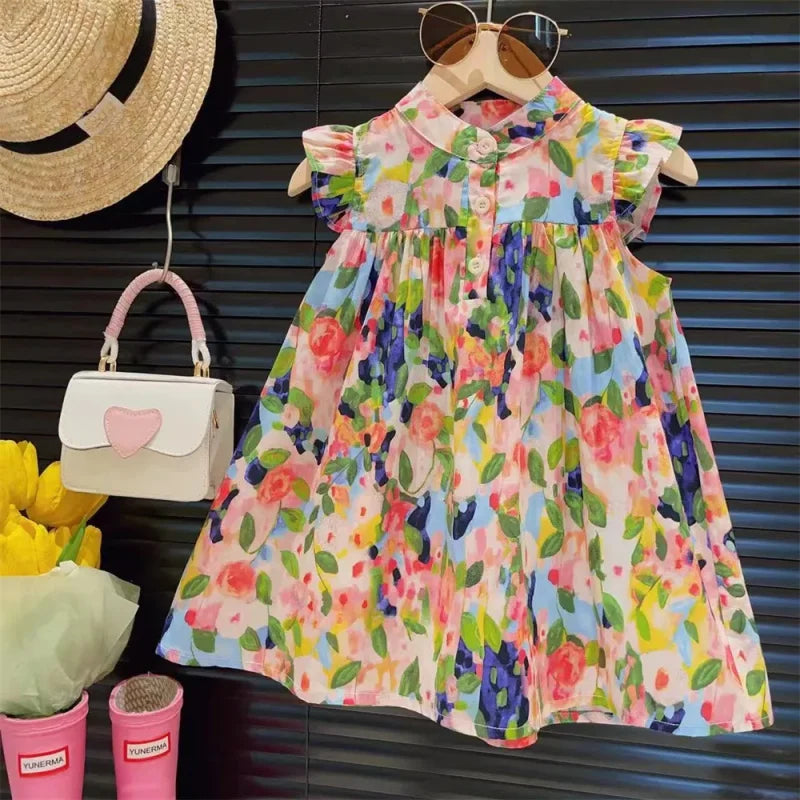 Vestido Infantil Feminino Olivia Floral