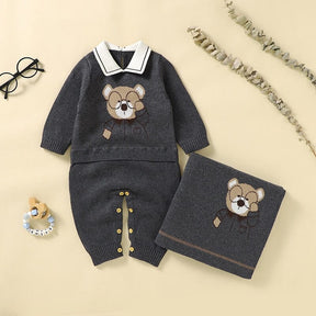 Saída Maternidade Urso + Manta