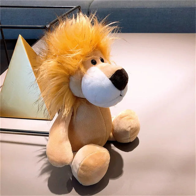 Coleção Safari Leo – Pelúcias Realistas de Animais da Floresta (25cm)