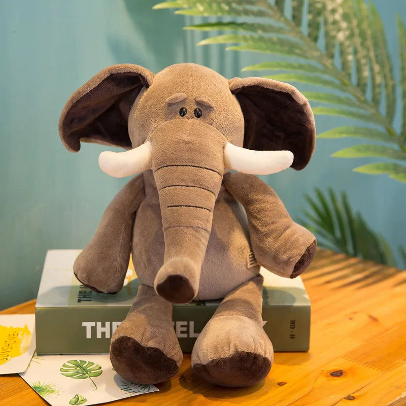 Coleção Safari Leo – Pelúcias Realistas de Animais da Floresta (25cm)