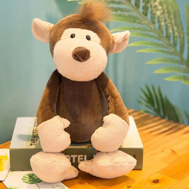 Coleção Safari Leo – Pelúcias Realistas de Animais da Floresta (25cm)