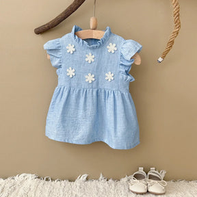 Vestido Bebê Margarida – Pétala