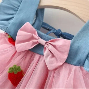 Vestido Infantil Moranguinho – Nina