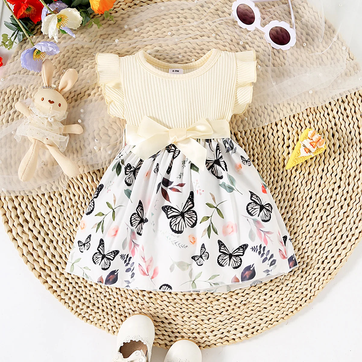 Vestido Bebê Borboletas – Garden