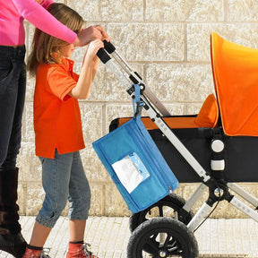 Trocador Portátil para Bebê – Tapete Impermeável com Bolsos e Estação de Troca de Fraldas para Viagem