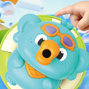 Brinquedo Montessori de Soprar Bola – Animal Divertido com Bola Flutuante para Equilíbrio e Coordenação Infantil