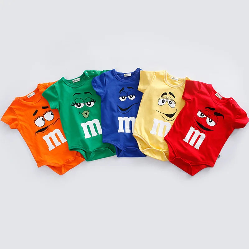 Macacão Noah – Body Curto de Algodão Leve para Bebês de 3 a 24 Meses