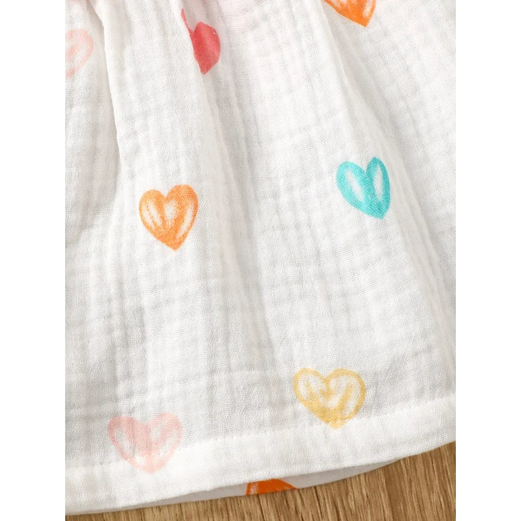 Conjunto Vestido com Chapéu Recém-Nascida – Amor de Verão