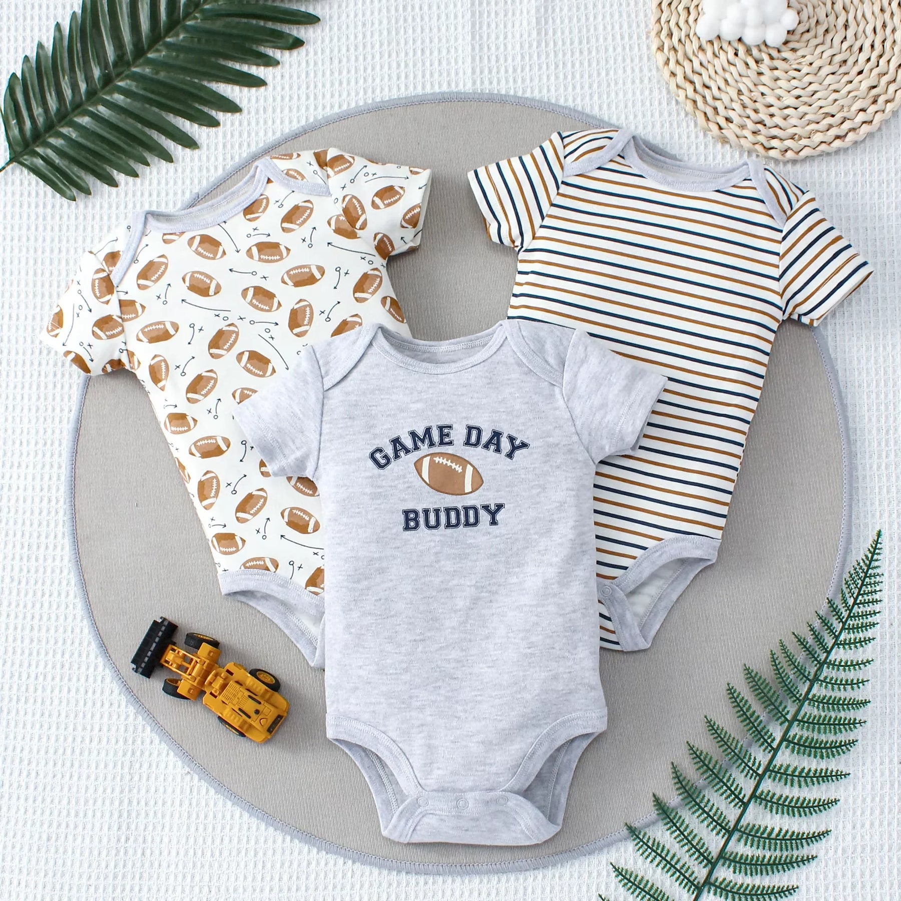 Conjunto 3 Peças Bebê – Dino Fun