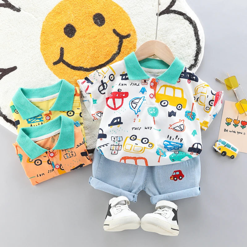 Conjunto Infantil Polo & Jeans