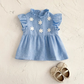 Vestido Bebê Margarida – Pétala