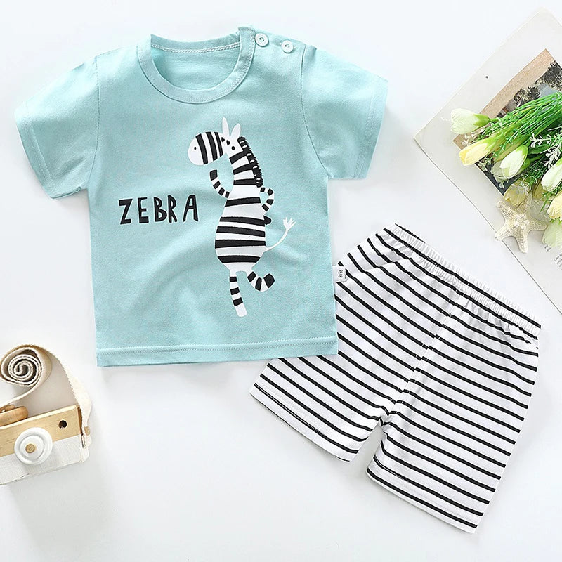 Conjunto Infantil Masculino Zebra