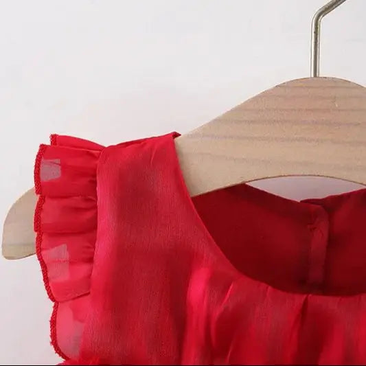 Vestido Princesa de Renda – Laço de Verão