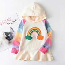 Vestido Infantil Arco-Íris – Melario