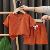 Conjunto Infantil “Caio Waffle” – 2 Peças