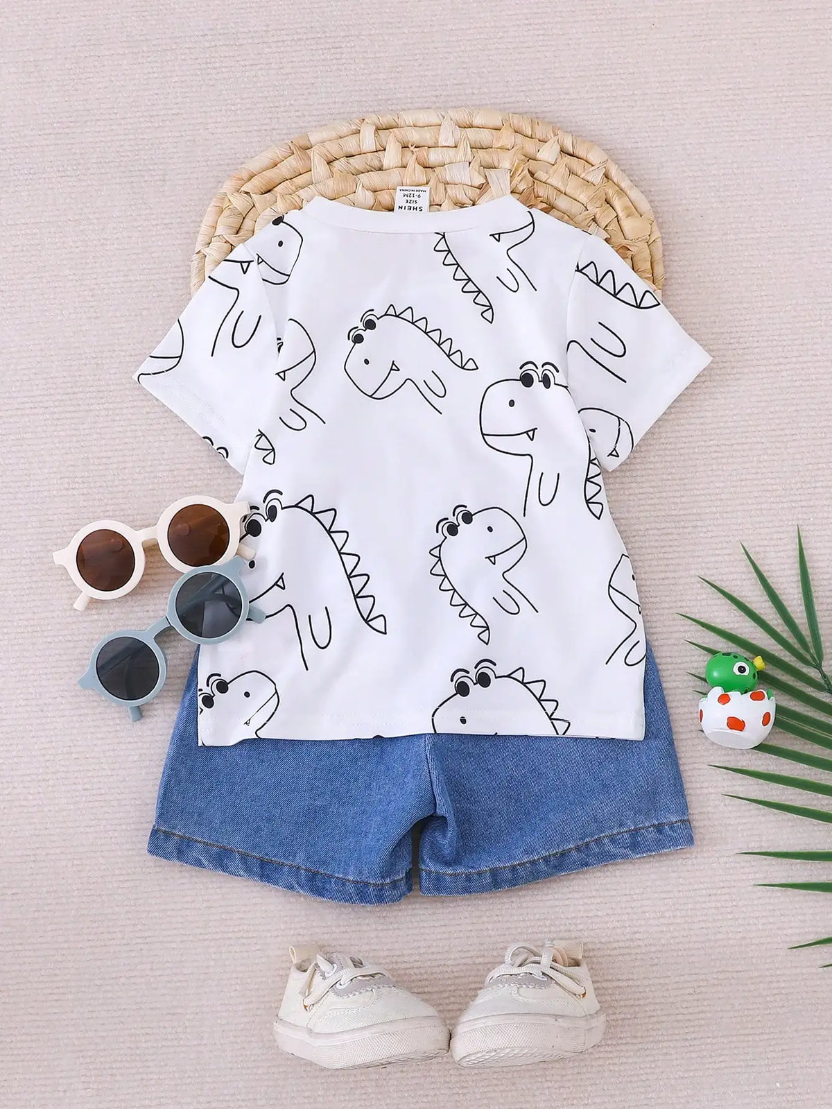Conjunto Infantil “Dino Vibes” – 2 Peças