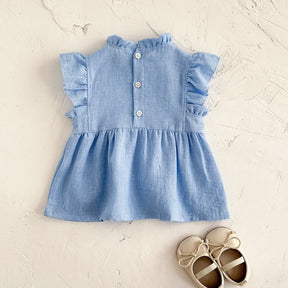 Vestido Bebê Margarida – Pétala
