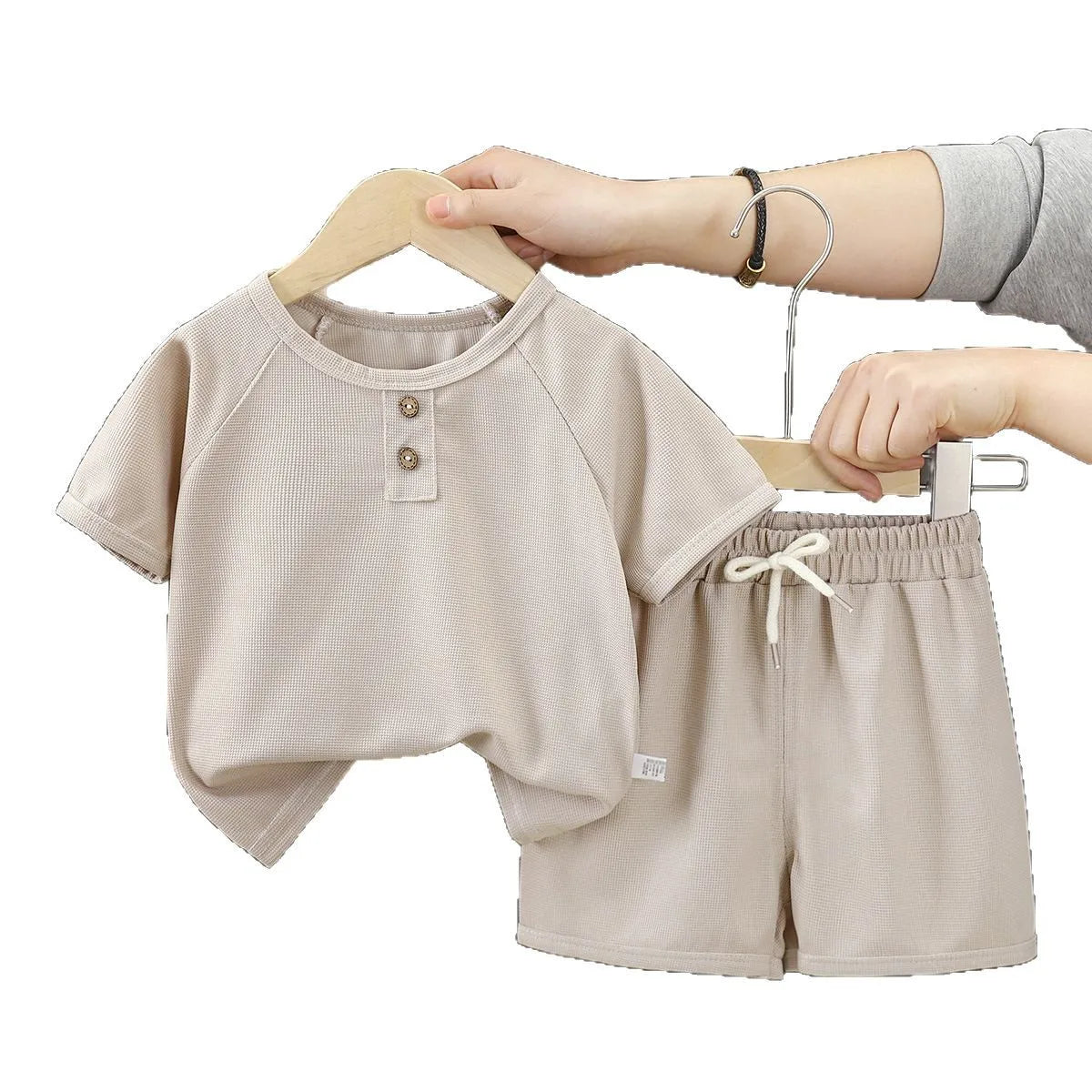 Conjunto Infantil “Caio Waffle” – 2 Peças
