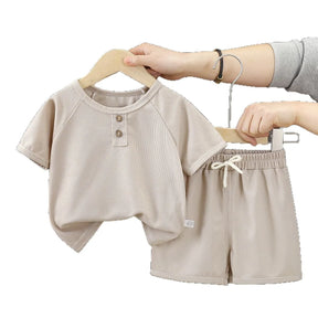 Conjunto Infantil “Caio Waffle” – 2 Peças