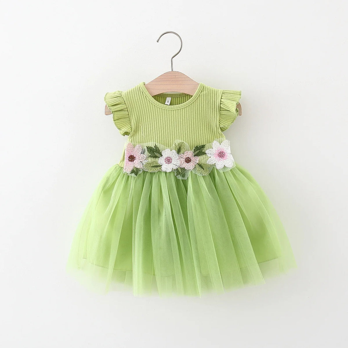 Vestido Floral Mesh – Aurora