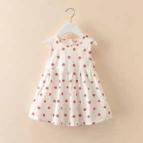 Vestido Infantil de Verão em Algodão