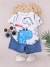 Conjunto Infantil “Dino Vibes” – 2 Peças