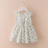 Vestido Infantil de Verão em Algodão