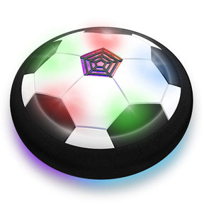 Bola de Futebol Flutuante com LED e Música – Brinquedo Esportivo Infantil para Jogar em Casa e ao Ar Livre