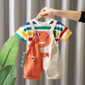 Conjunto Infantil “Dino Colorê”