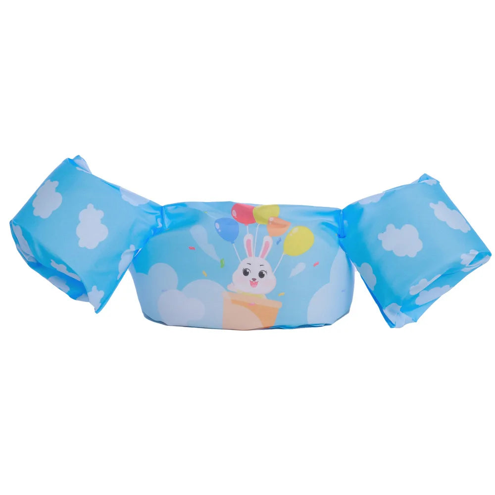 Colete de Flutuação Infantil com Braçadeiras de Espuma para Piscina e Praia