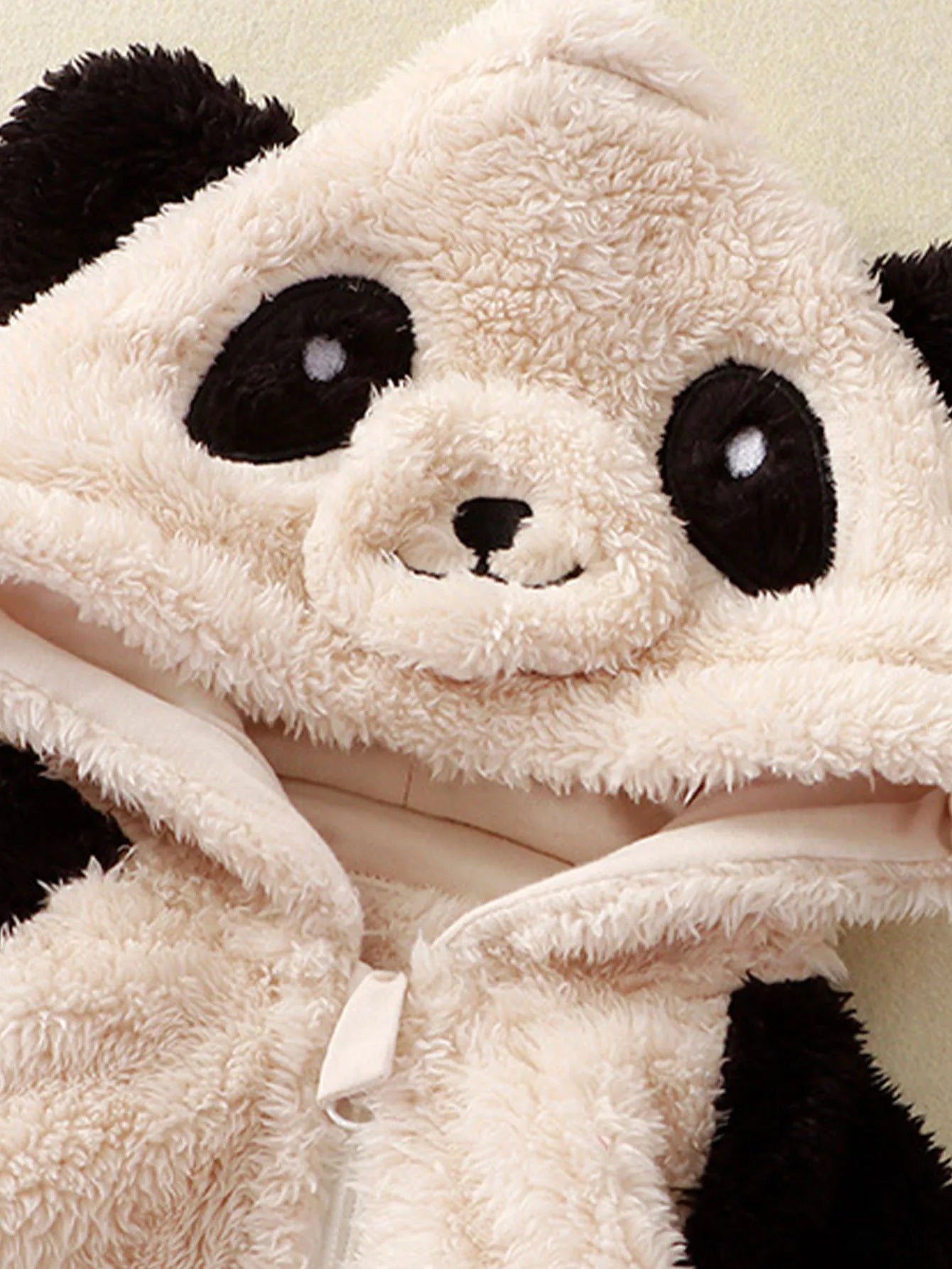 Macacão de Inverno Panda com Capuz