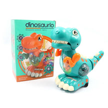 Dinossauro Musical Interativo com Luzes e Movimento – Brinquedo Sensorial Infantil para Engatinhar e Aprender