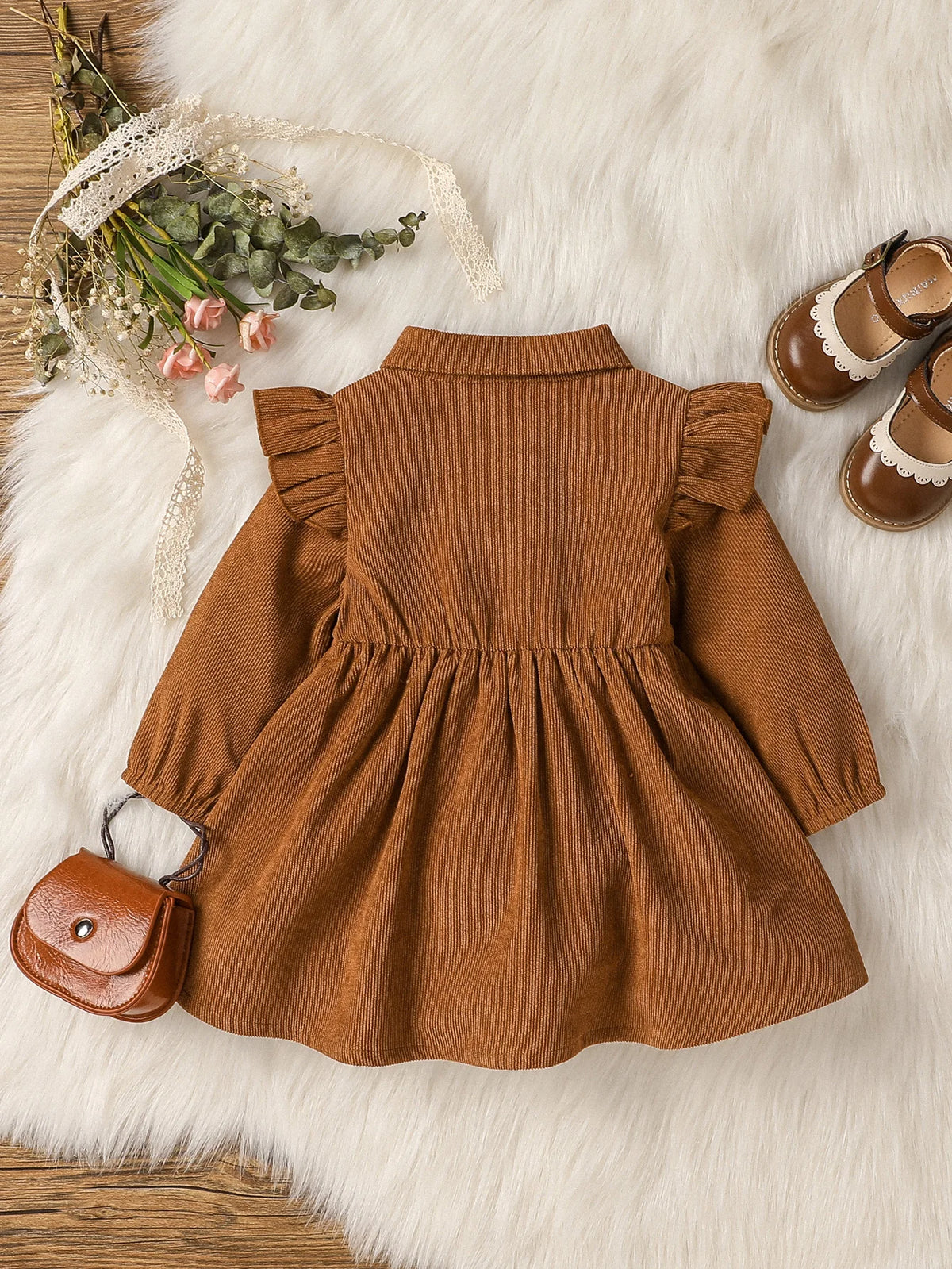 Vestido Menina Gola - Clara