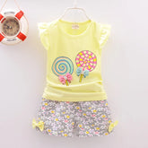 Conjunto Infantil Feminino Pirulito
