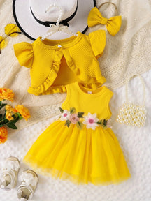 Vestido Flor de Verão – Encanto Completo